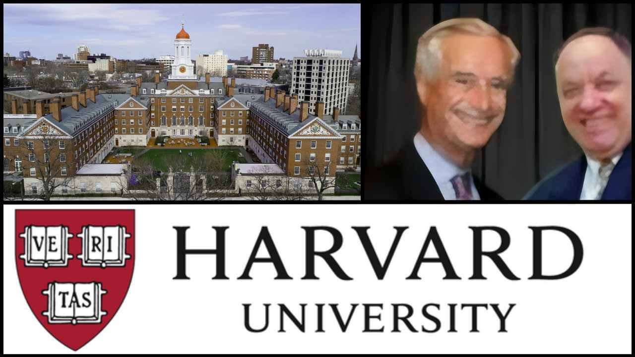 Prof. Mario Héctor Vogel con el Dr. Robert Kaplan, creador del Balanced Scorecard
